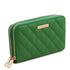 Ada - Double zip around soft leather wallet